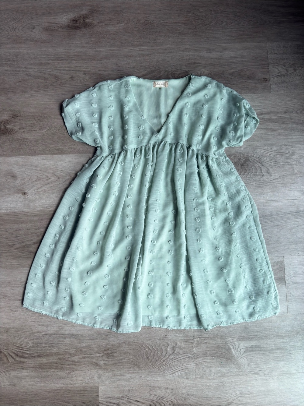 Altar’d State Size S Cottagecore Fairycore Mint Babydoll Dress